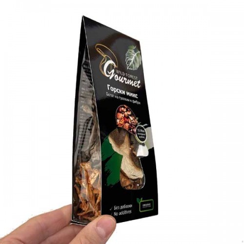 Горски микс - сушени гъби от България 'Wild Forest Gourmet', 20 г Горски микс - сушени гъби от България 'Wild Forest Gourmet', 20 г